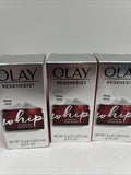 (3) Olay Regenerist Whip Hydrating Moisturizer Anti-AGE Wrinkle .5ozCOMBINESHIP