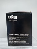 (2) Braun Clean & Renew Refill Cartridges Shaver Cleaner Solution Lemon 4 TOTAL