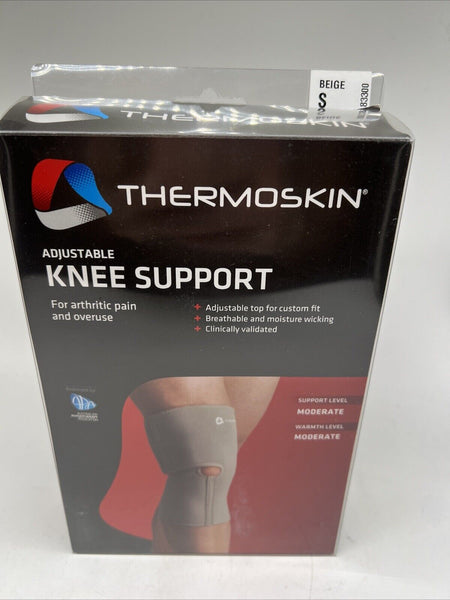 Thermoskin Small Adjustable Knee Support Knee Wrap Arthritis Moderate 12-13"