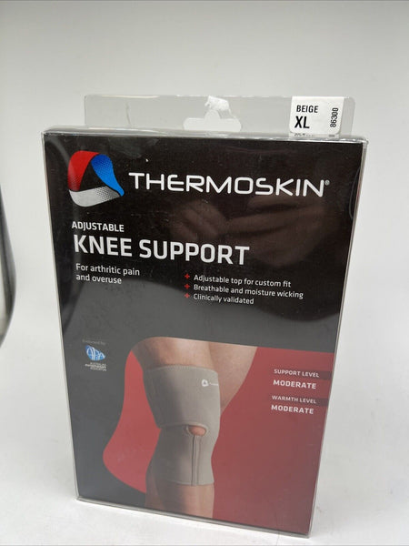 Thermoskin Extra Large Adjustable Knee Support  Wrap Arthritis Moderate 15-17"xl