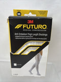 FUTURO Medium Thigh High Length Stockings Compression Sock White COMBINE SHIP