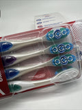 (2) Colgate 360 Optic White Whitening Toothbrush Adult Soft Toothbrush 4pk