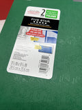 (2) Mead Five Star Plastic Different Color Folder 2 Pockets 3-Prongs COMBINESHIP