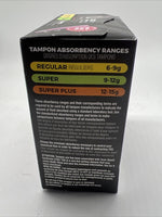 U By Kotex Click Compact Unscented Tampons-5 Super & 10 Regular COMBINESHIP