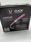 U By Kotex Click Compact Unscented Tampons-5 Super & 10 Regular COMBINESHIP