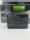 (11) Dove Men + Care Extra Fresh Body & Face Bar Soap Moisturizing 11 Bars Total