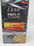 DOVE MEN + CARE Defense Hydrating Antibacterial Body Shave Soap Bars 6 Pk