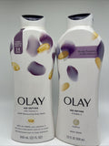 (2) Olay Age Defying Vitamin E Body Wash B3 Moisturizer Wrinkle Firming  22oz