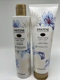 (2) Pantene Sulfate Free Illuminating Color Safe Conditioner Shampoo  9.6oz 8oz