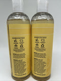 (2) Burt's Bees Energizing Body Wash Citrus & Ginger Plant Based 12oz Discontinu