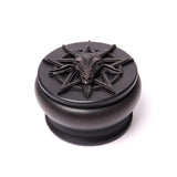 Alchemy Gothic V101 Baphomet Box Black The Vault Vanity Jewelry Trinket Pill