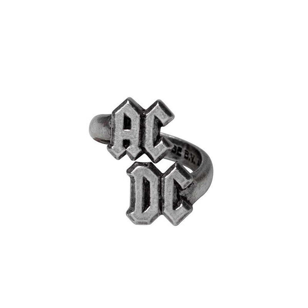 Alchemy Gothic PR53 - AC/DC Band Wrap Ring Rocks Wrap Finger Rockstar
