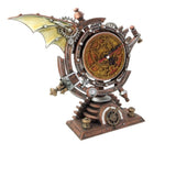 Alchemy Gothic V15 - The Stormgrave Chronometer Clock Steampunk Gear Wings 8x10”