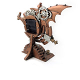Alchemy Gothic V15 - The Stormgrave Chronometer Clock Steampunk Gear Wings 8x10”