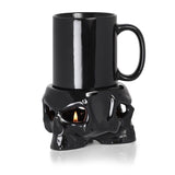 Skull Mug Warmer MWCB4 Alchemy Gothic Crystal Ball Holder Coffee Wicken Witch