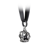 Alchemy England P872 Regalius Pendant Necklace Gothic Crown Skulls IN HAND