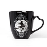 Alchemy Gothic CM1 Witch & Warlock Mug Set Black Coffee Tea 12oz
