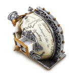 Alchemy Gothic V4 Erasmus Darwin's Steam-Cerebrum Skull Desk 3D Ornament T Vault