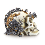 Alchemy Gothic V4 Erasmus Darwin's Steam-Cerebrum Skull Desk 3D Ornament T Vault