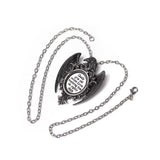 Alchemy Gothic P958 Quoth the Raven Necklace Pendant Poem Edgar Allan Poe Englan