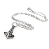 Alchemy Gothic P696 Thor's Hammer Amulet Norse Strength Healing Pendant Necklace