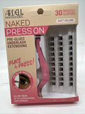 Ardell Naked Press On Pre Glued Underlash Extensions Soft Volume 30 Clusters