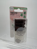 Invisibobble Spirals Multipack 8pc Crystal Clear Brown Hair Rings COMBINESHIP