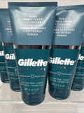 (4) Gillette Intimate 2-in-1 Pubic Shave Creme Cleanser Gentle 6oz COMBINESHIP!
