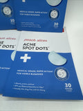 (4) Peach Slices Acnee Spot Dot Blemishes 30 Patches 3 Sizes 120ttl Pimple Patch