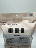 Kitsch Ceramic Thermal Hair Rollers 3 Sizes Self-Gripping Curl 8pc COMBINESHIP