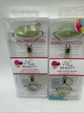 (2) Plum Beauty Jade Dual-Sided Facial Roller Reduce Wrinkle Puffiness Eye