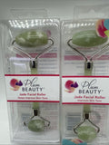 (2) Plum Beauty Jade Dual-Sided Facial Roller Reduce Wrinkle Puffiness Eye