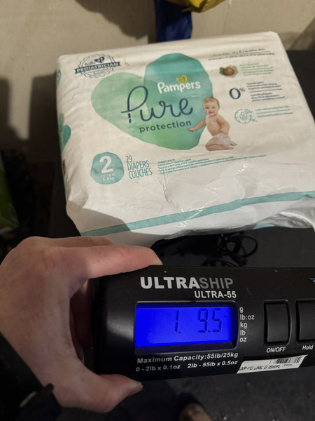 Pampers Pure Protection 29 Diapers size 2  12-18lb BUY MORE SAVE& COMBINE SHIP