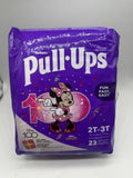 Huggies Pull-Ups Training Pants Disney Minnie 2T-3T 16-34lbs 23ct COMBINESHIP
