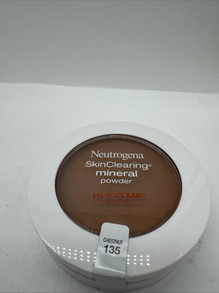 Neutrogena Chestnut 135 135Skin Clearing Mineral Powder 0.38 oz COMBINESHIP