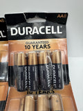 (40) Duracell CopperTop Alkaline Batteries 1.5v Duralock Power Preserve 6-8pk