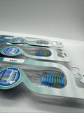 (3) ORAL-B Toothbrushes INDICATOR Color SOFT  Green & Purple COMBINESHIP
