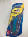 Dr. Scholl's Massaging Gel Work  Insoles WoMen’s 6-10 Support Comfort