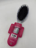 Packed Party Pink Swirl  Print Silver Confetti Detangling Hair brush COMBINESHIP