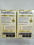 (3) 2 Natural Black L'Oreal Superior Preference Permanent Hair Color