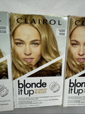 (3) Clairol Blonde It Up Permanent Hair Dye Platinum Blonde NIB
