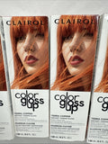 (4) Clairol Terra Copper #5525 Gloss Up Temporary Hair Color Toning Gloss