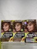 (3) Garnier Nutrisse B3 Golden Brown Spiced Rum Nourishing Permanent Hair Color