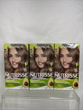 (3) Garnier Nutrisse 811 Medium Extra Ash Blonde Nourishing Permanent Hair Color