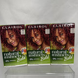 (3) Clairol R56 Auburn  Natural Instincts Bold Permanent Hair Color Dye