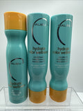 (3) Malibu C Hydrate Color Wellness Shampoo & Conditioner 9 oz