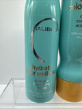 (3) Malibu C Hydrate Color Wellness Shampoo & Conditioner 9 oz