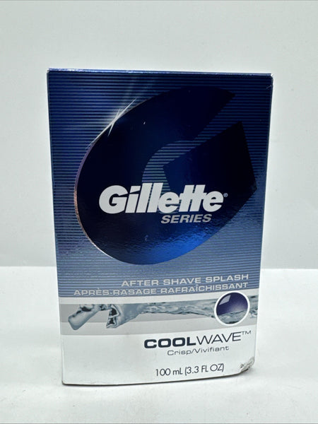 Gillette Series After Shave Splash Cool Wave Cool Wave Crisp 3.3oz