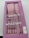 Mermade MY WAVE KIT Pink Double Waver 4 Grip Clips Pink Bag Hair Styler Curling