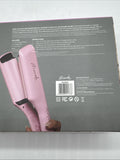 Mermade MY WAVE KIT Pink Double Waver 4 Grip Clips Pink Bag Hair Styler Curling